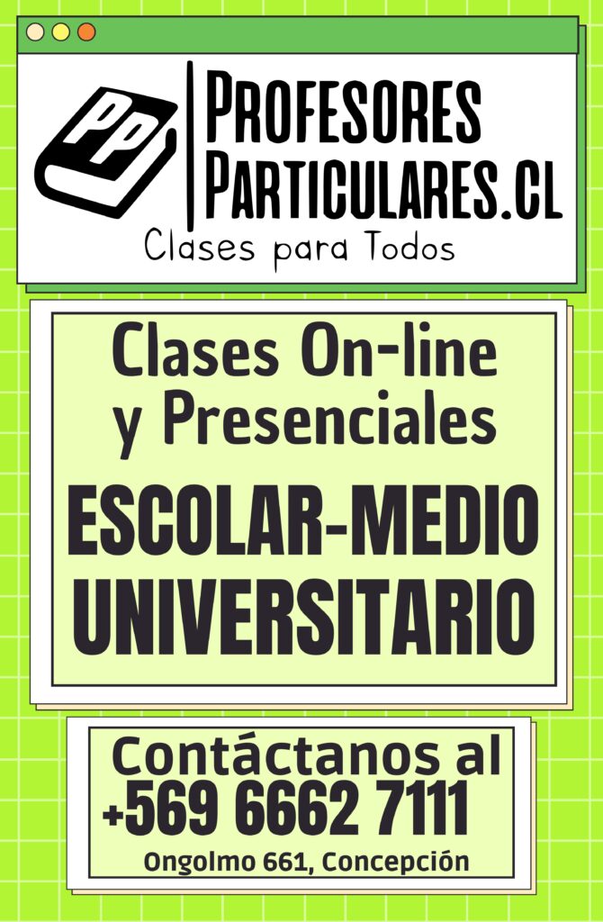 Profesores Particulares en Concepcion - Clases Particulares en Concepcion